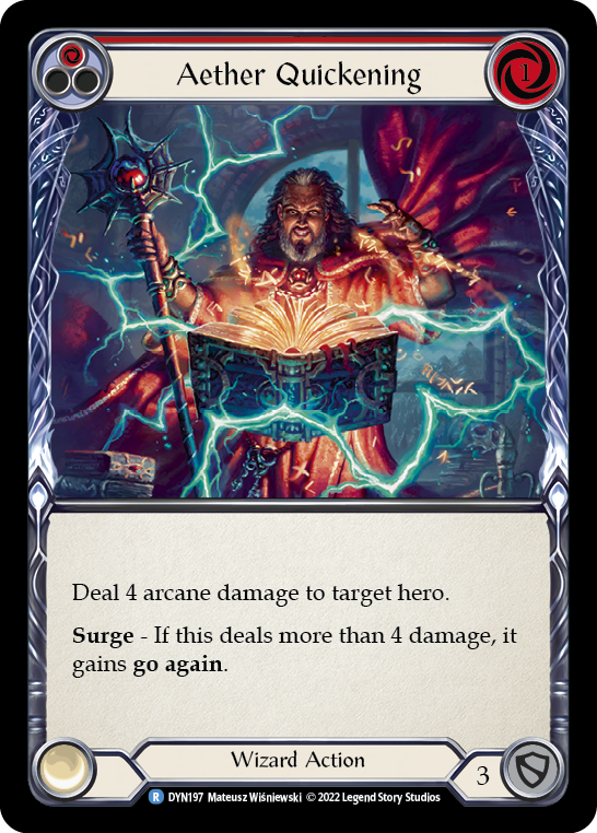 Aether Quickening (Red) [DYN197] (Dynasty)