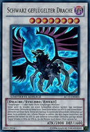 Image for Black-Winged Dragon (German) - "Schwarz geflugelter Drache" (11003) [AC11]