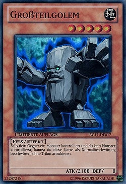 Image for Big Piece Golem (German) - "Grossteilgolem" (11017) [AC11]
