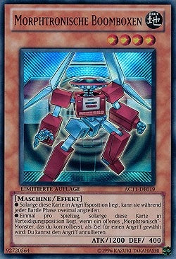 Image for Morphtronic Boomboxen (German) - "Morphtronische Boomboxen" (11019) [AC11]