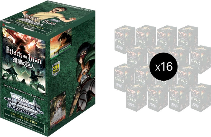 Image for Attack on Titan Vol. 2 Booster Box Case [AOT/S50]