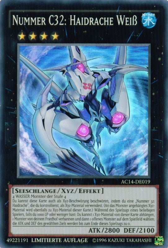 Image for Number C32: Shark Drake Veiss (German) - "Nummer C32: Haidrache Weiß" (14019) [AC14]