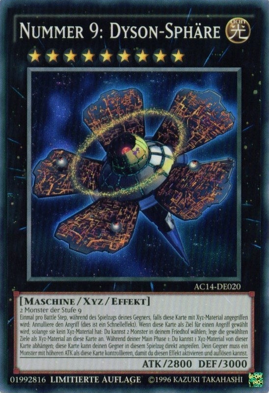 Image for Number 9: Dyson Sphere (German) - "Nummer 9: Dyson-Sphäre" (14020) [AC14]