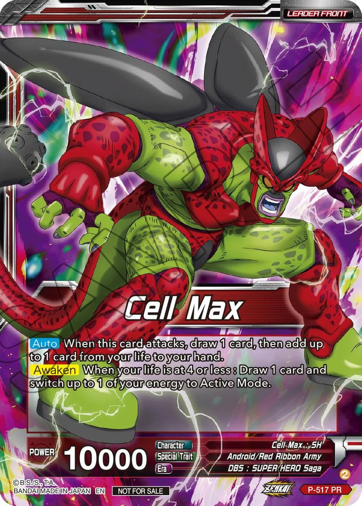 Cell Max // Cell Max, Devouring the Earth (Gold-Stamped) (P-517) [Prom