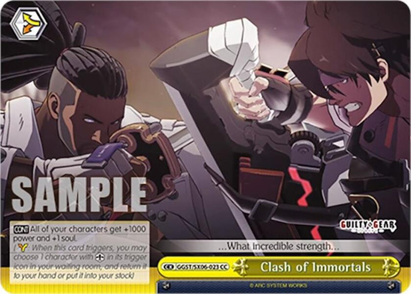 Clash of Immortals (GGST/SX06-023 CC) [Guilty Gear -Strive-]