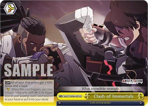 Clash of Immortals (GGST/SX06-023 CC) [Guilty Gear -Strive-]