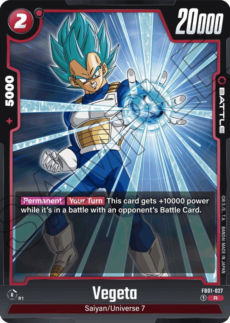 Image for Vegeta - FB01-027 (1027) [FB01]