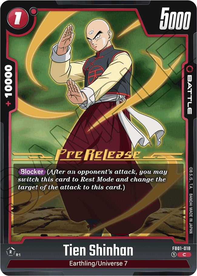 Image for Tien Shinhan - FB01-018 (1018) [FB01_PR]