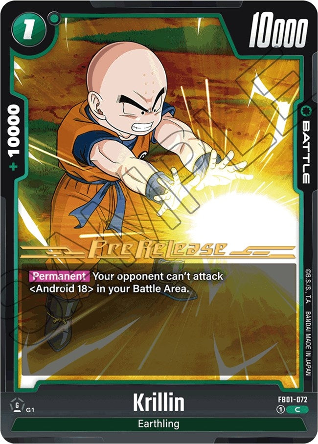 Image for Krillin - FB01-072 (1072) [FB01_PR]