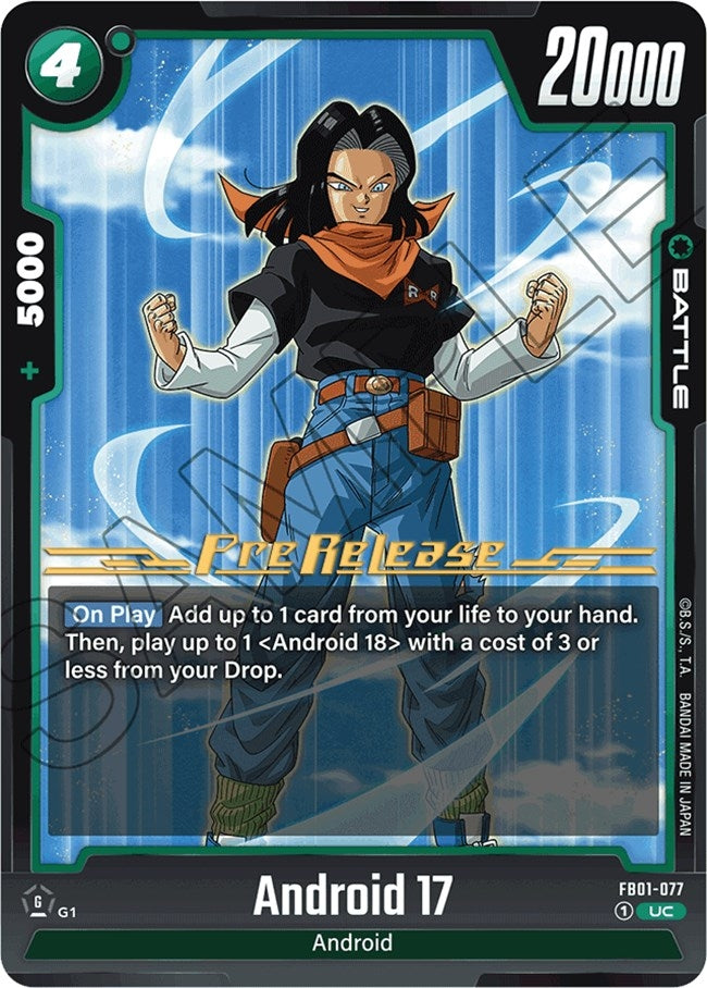 Image for Android 17 - FB01-077 (1077) [FB01_PR]