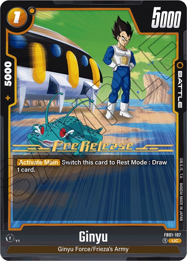 Image for Ginyu - FB01-107 (1107) [FB01_PR]
