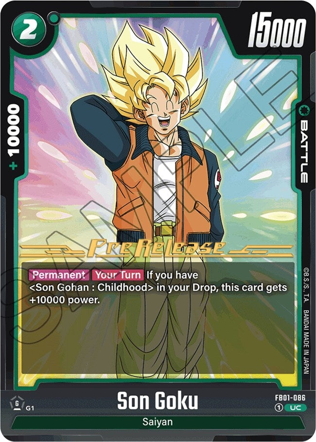 Image for Son Goku - FB01-086 (1086) [FB01_PR]