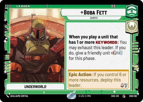 Image for Boba Fett - Daimyo (8) [SHD]