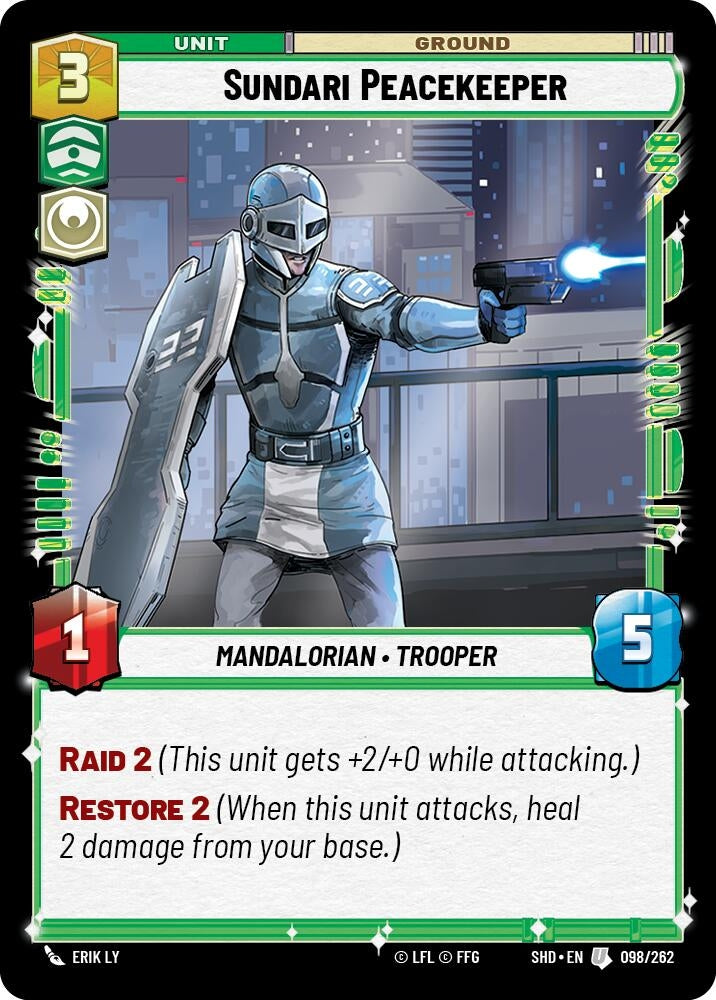 Image for Sundari Peacekeeper (98) [SHD]