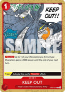 Image for Keep Out (7018) [OP07 PRE]