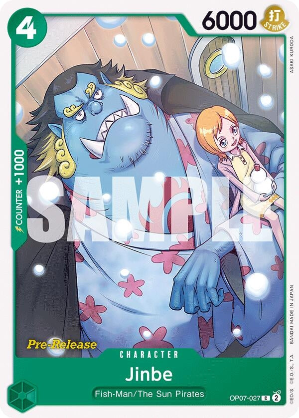 Image for Jinbe (027) (7027) [OP07 PRE]