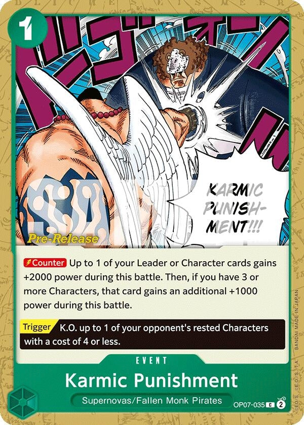 Image for Karmic Punishment (7035) [OP07 PRE]
