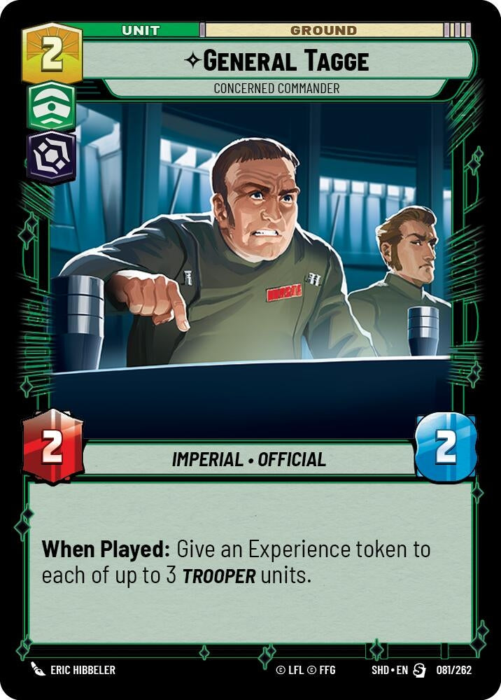 Image for General Tagge - Concerned Commander (81) [SHD]