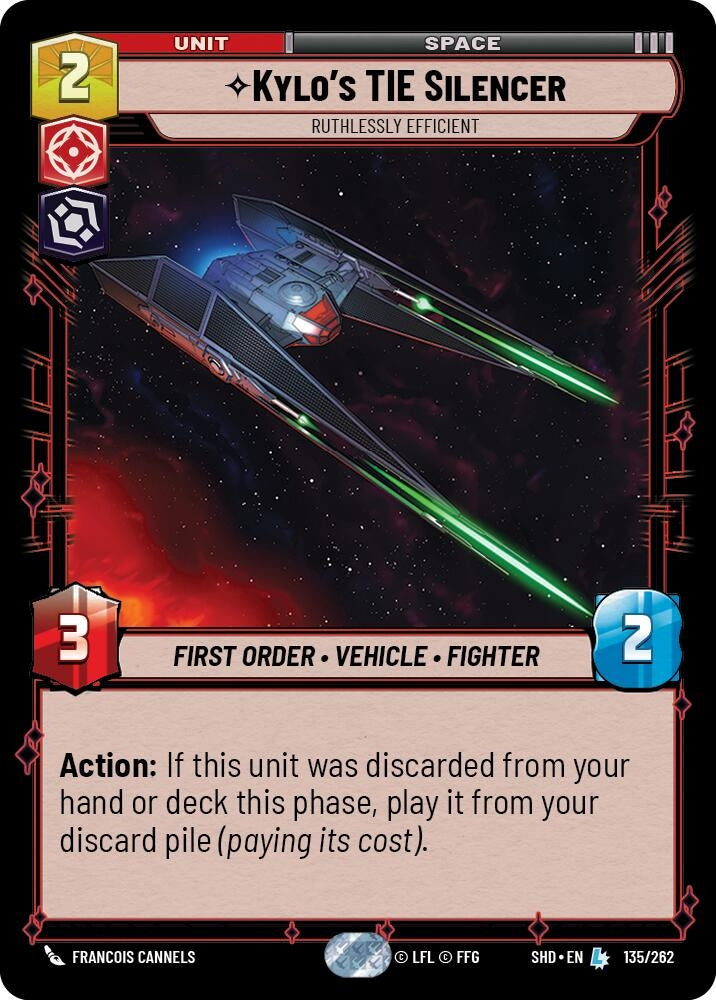 Image for Kylo's TIE Silencer - Ruthlessly Efficient (135) [SHD]