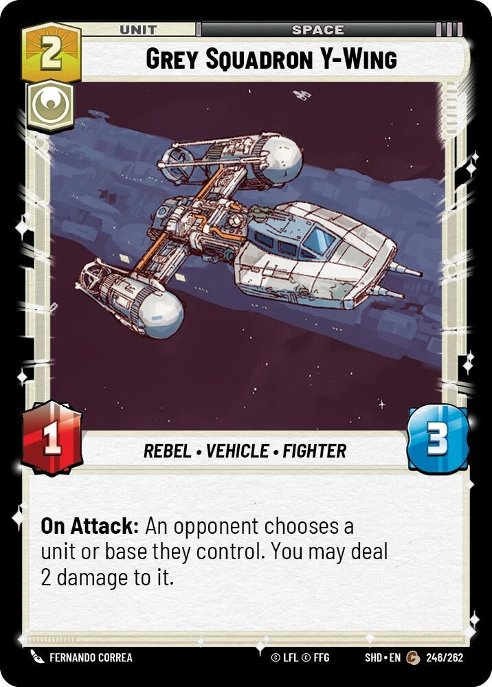 Image for Grey Squadron Y-Wing (246) [SHD]