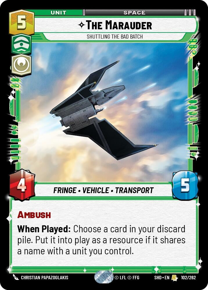 Image for The Marauder - Shuttling the Bad Batch (102) [SHD]