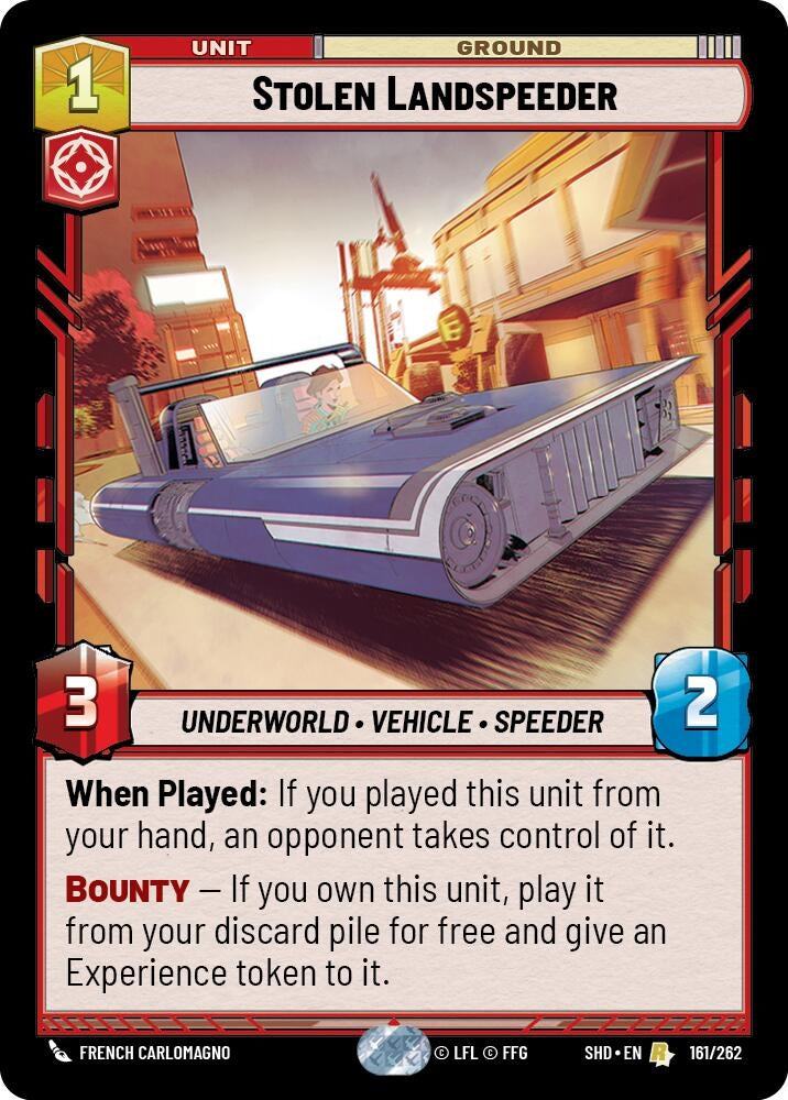 Image for Stolen Landspeeder (161) [SHD]