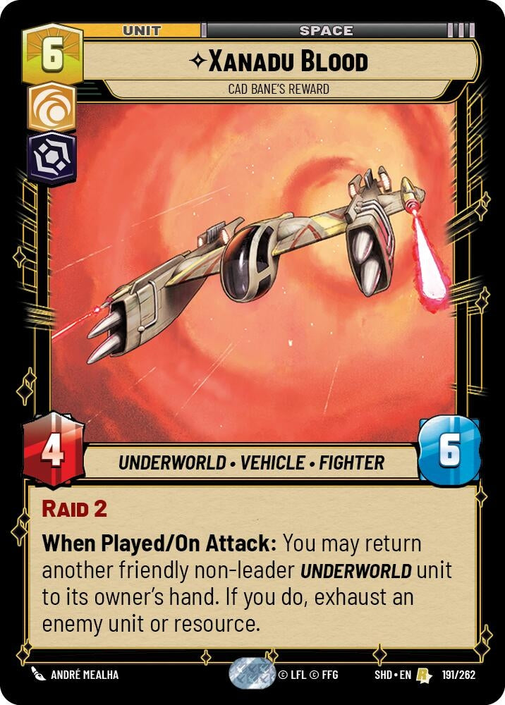 Image for Xanadu Blood - Cad Bane's Reward (191) [SHD]