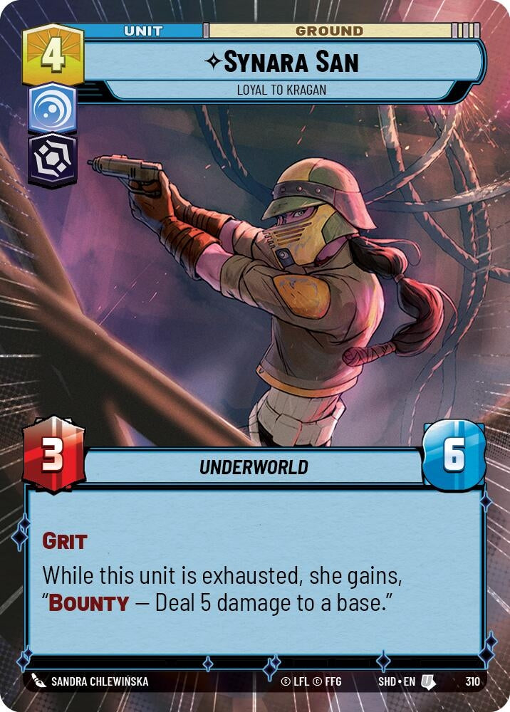 Image for Synara San - Loyal to Kragan (Hyperspace) (310) [SHD]