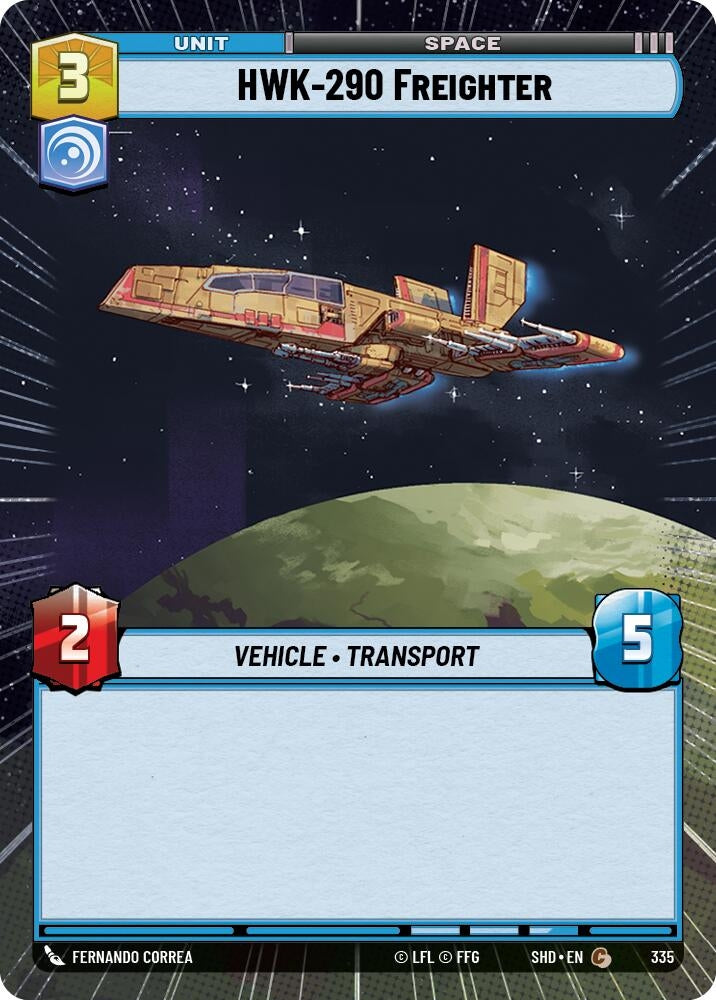 Image for HWK-290 Freighter (Hyperspace) (335) [SHD]