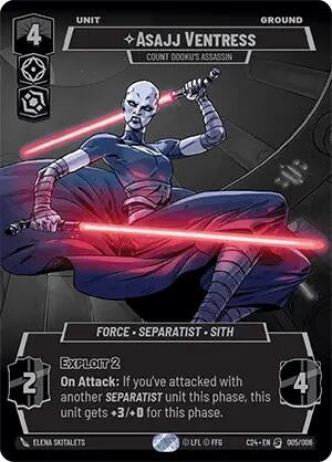 Image for Asajj Ventress - Count Dooku's Assassin [CE2024]