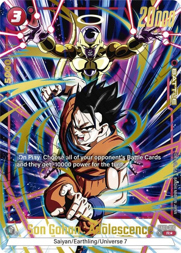 Image for Son Gohan : Adolescence (Alternate Art) (1016) [FB01_AR]
