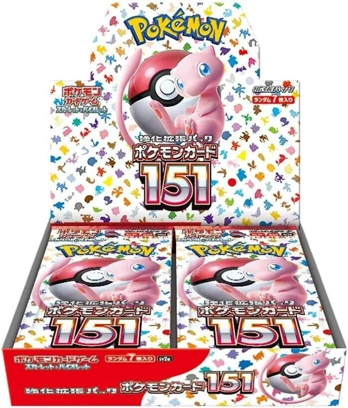 Image for Pokemon Card 151 Booster Box - Pokemon Japan