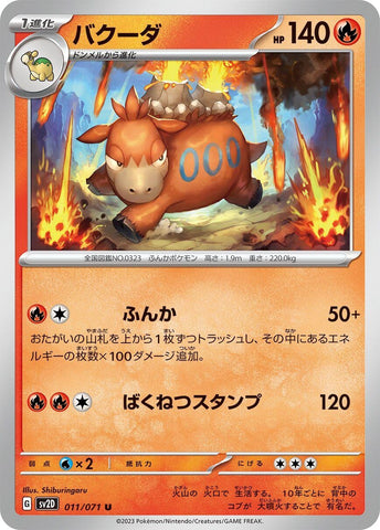 Image for Camerupt (11) (SV2D)