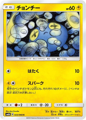 Image for Chinchou (23) (SM6b)