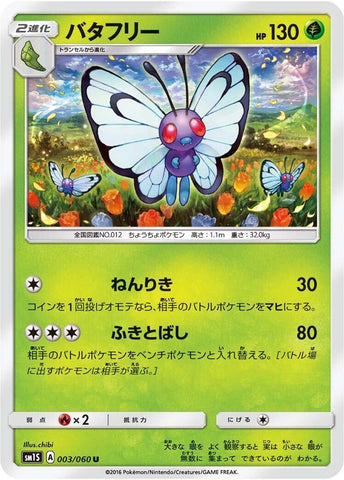 Image for Butterfree (3) (SM1S)