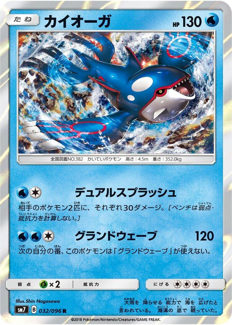 Image for Kyogre (32) (SM7)