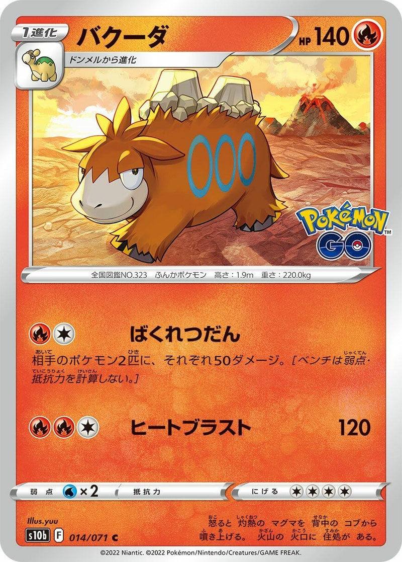 Image for Camerupt (14) (S10b)