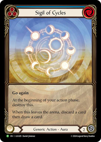 Sigil of Cycles (Extended Art) - LGS329 [LGS329] (Promo)  Rainbow Foil
