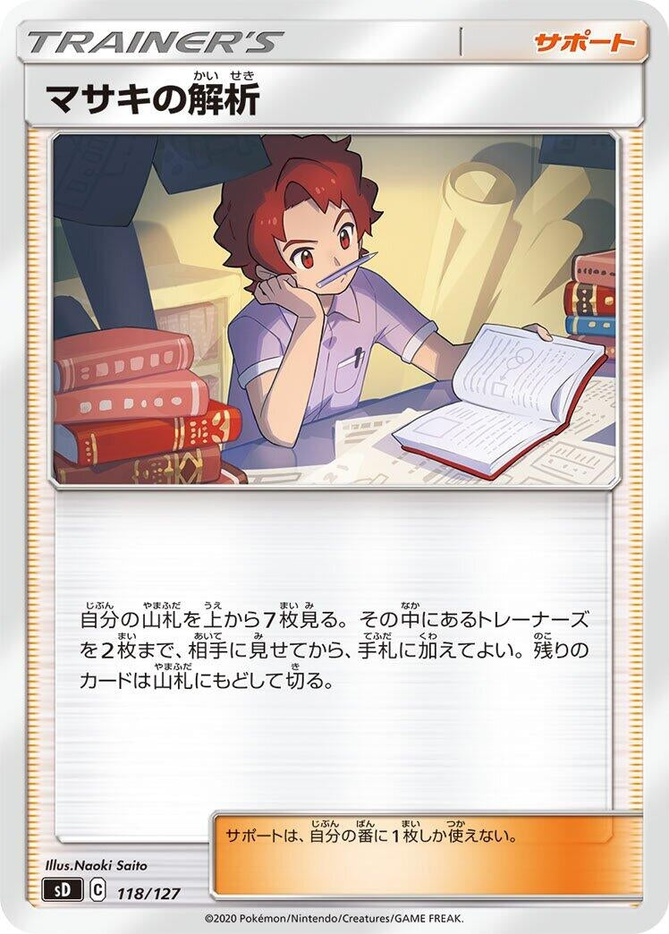 Image for Bill's Analysis (118) (sD)