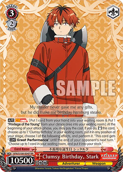 Clumsy Birthday, Stark [Frieren: Beyond Journey's End]