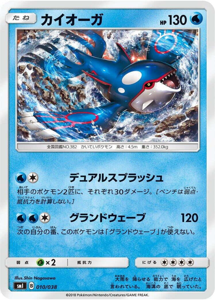 Image for Kyogre (10) (smI)