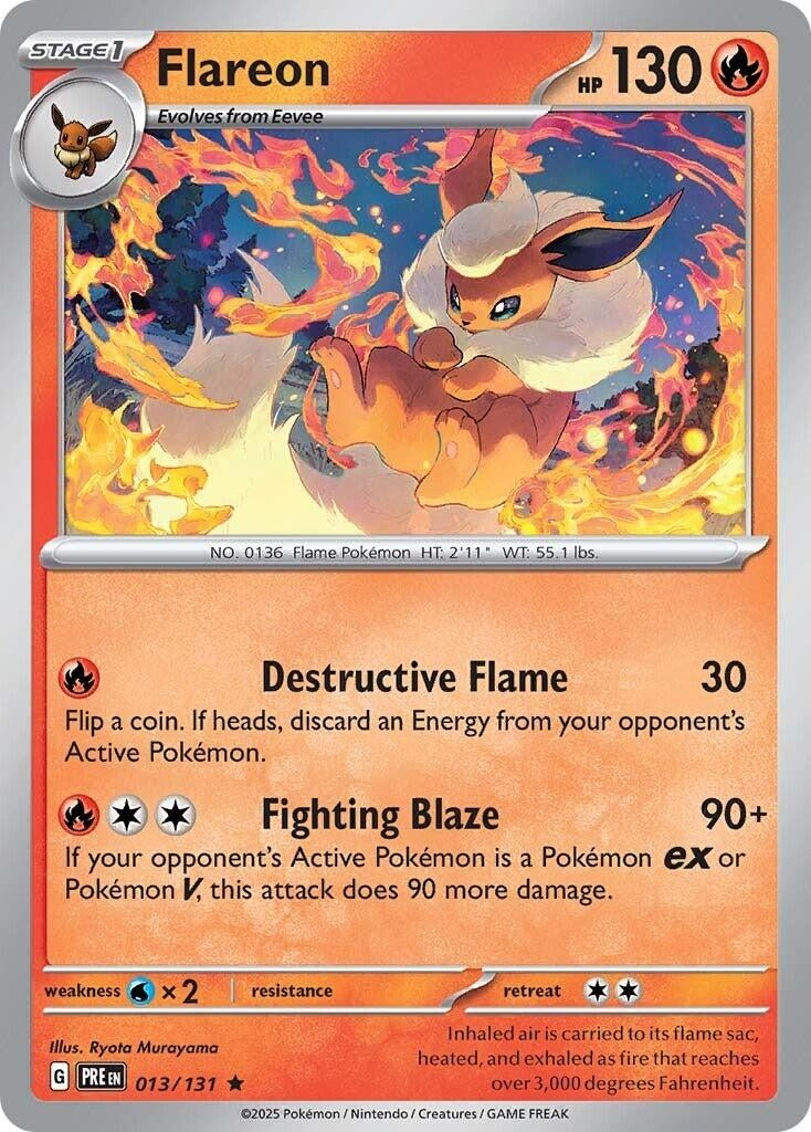 Image for Flareon (013/131)