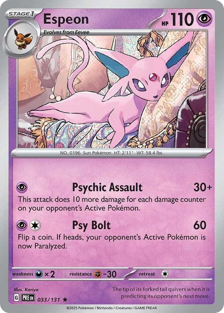 Image for Espeon (033/131)