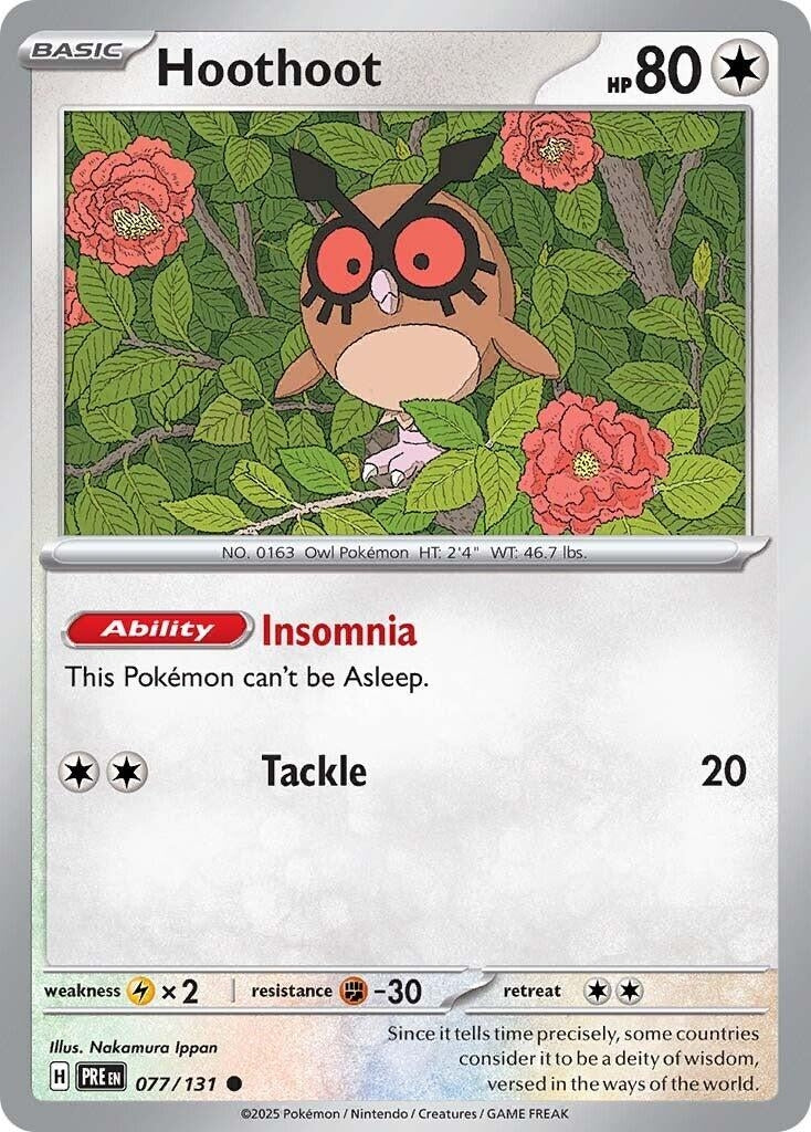 Image for Hoothoot (077/131)