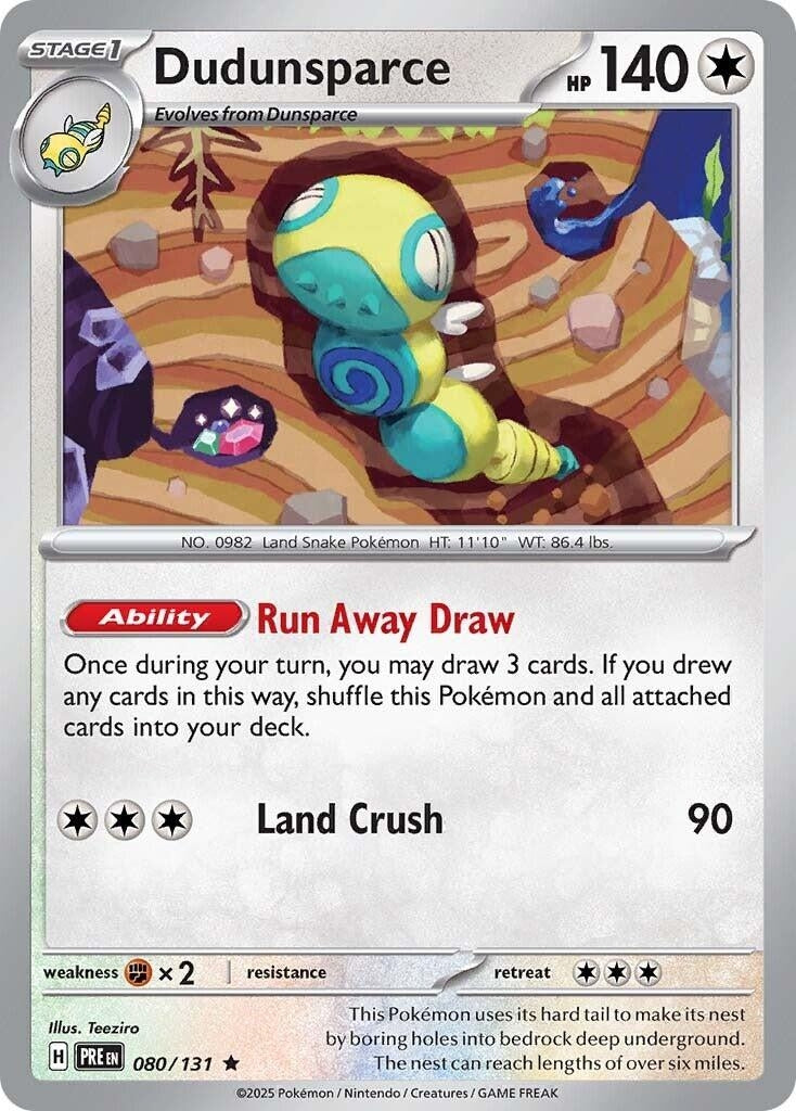 Image for Dudunsparce (080/131)