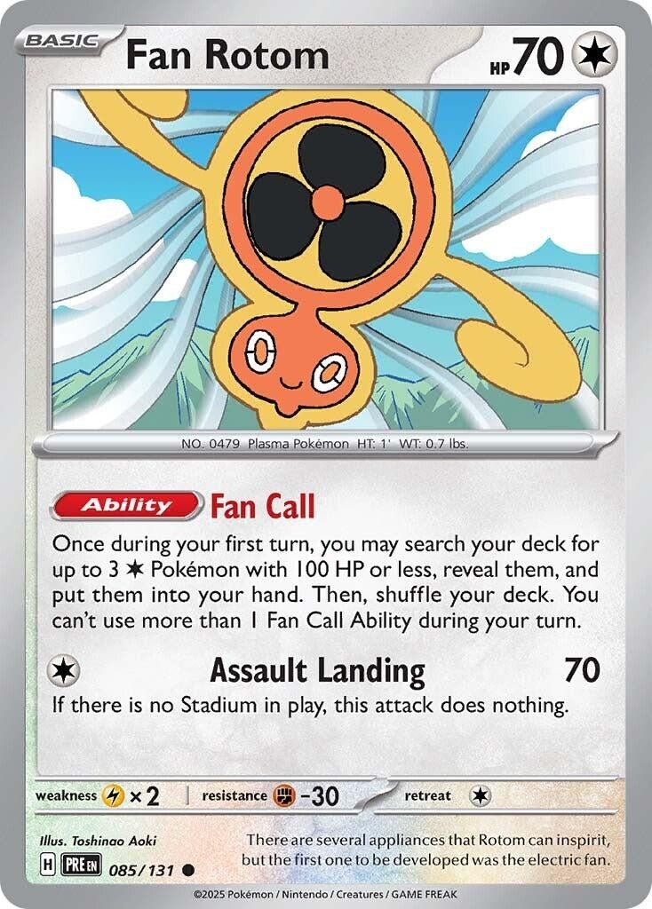 Image for Fan Rotom (085/131)