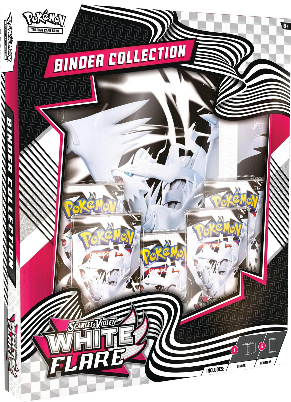 pokemon binder collection white flare trading cards White Flare Binder Collection