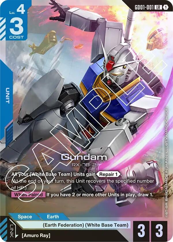 Image for Gundam (GD01-001) (Newtype Rising) - Gundam Card Game