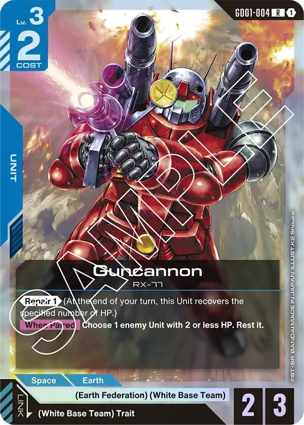 Image for Guncannon (Newtype Rising) - Gundam Card Game
