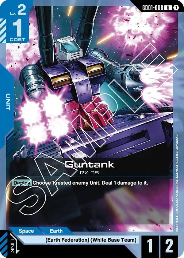 Image for Guntank (Newtype Rising) - Gundam Card Game